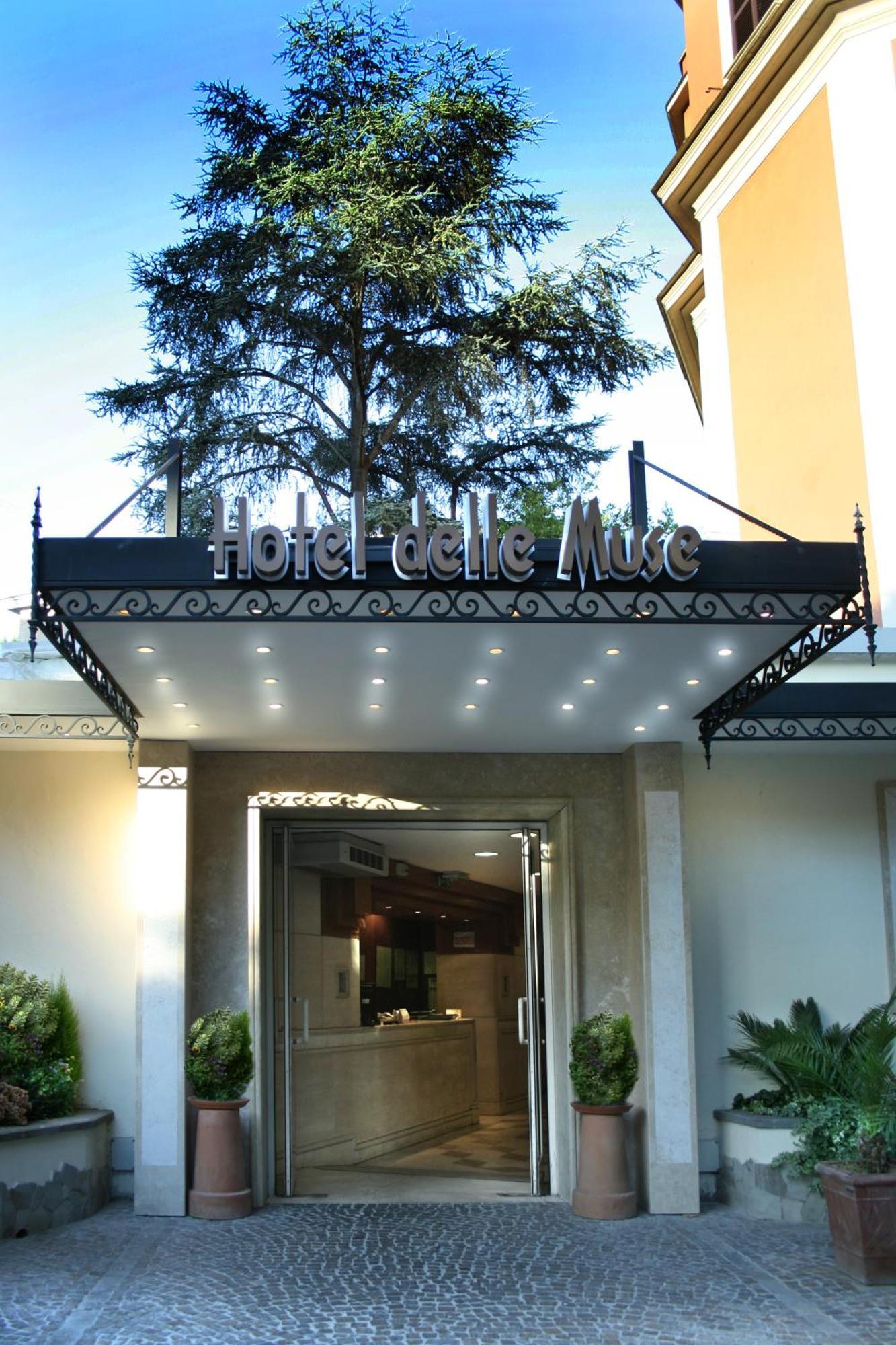Hotel Delle Muse Рим Экстерьер фото